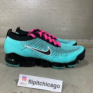 Nike vapormax 3 south beach turquoise hot pink New
